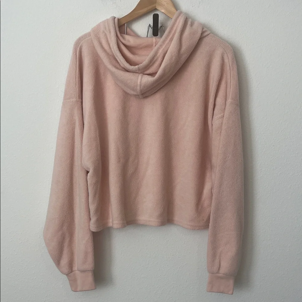 Double Zero Light Pink Soft Oversized Hoodie - Picture 3 of 3